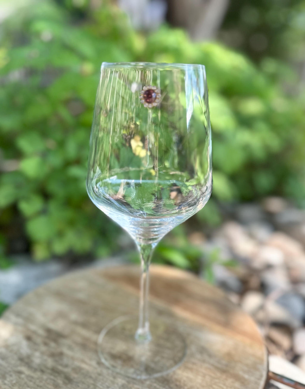 Floral Magnetic Wine Charms, Sparkling Drink Markers, Wedding Favors, Hostess Gift
