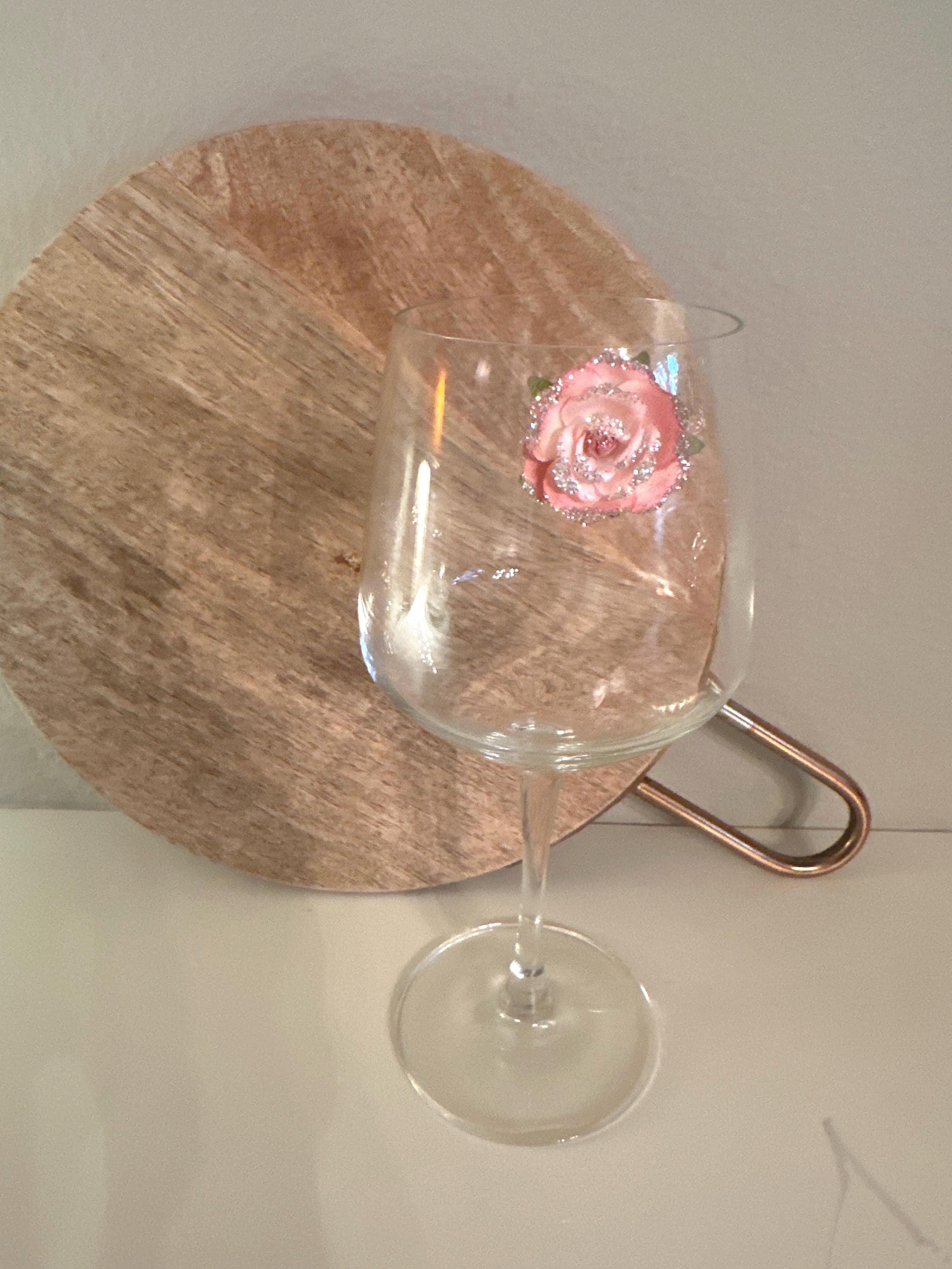 Botanical Butterfly Wine Charm Set — 7 Piece
