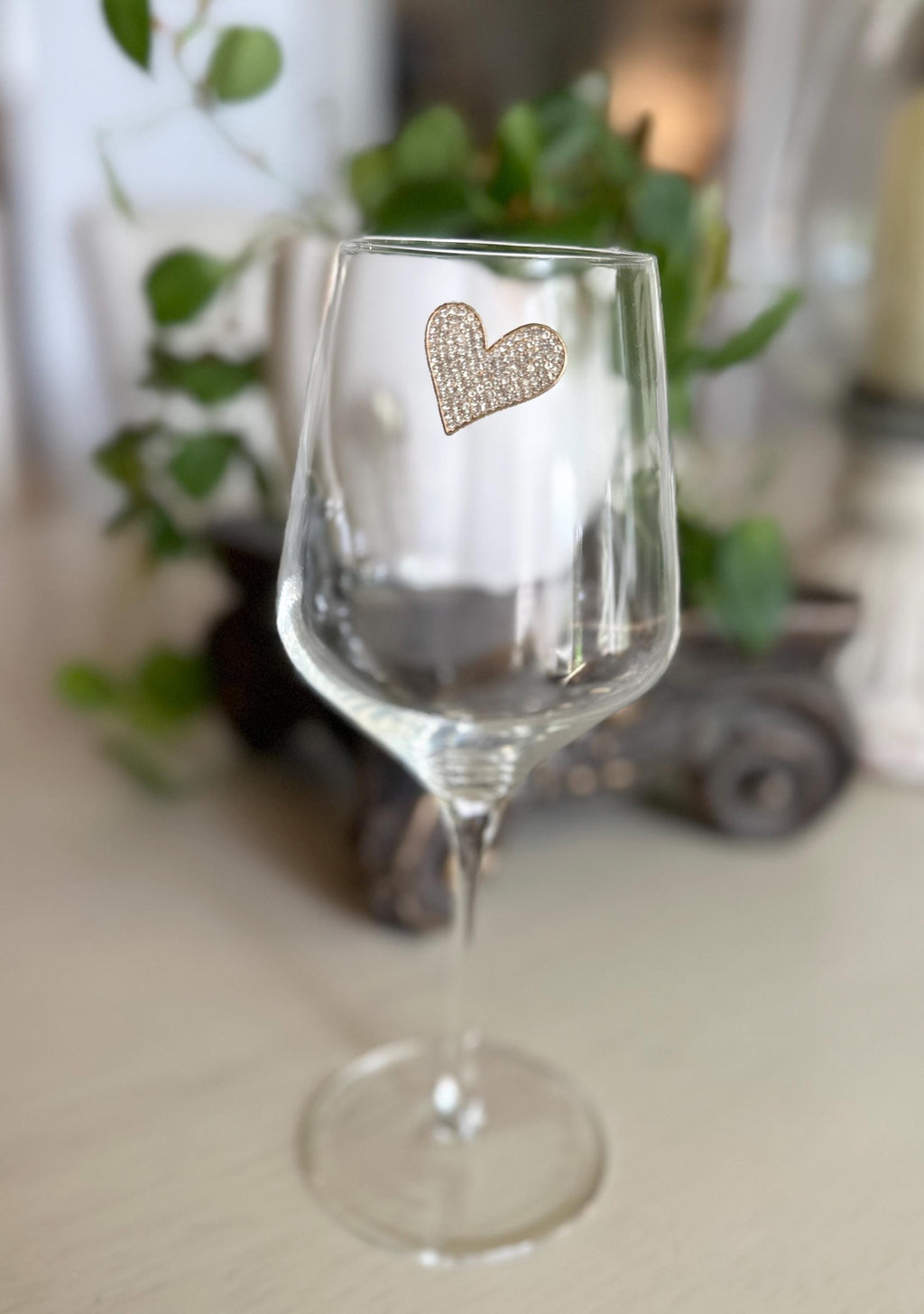 Paw Print Wine Charms, Floral Rhinestone Heart Drink Markers, Animal Lover Gift, Dog and Cat Paws, Housewarming