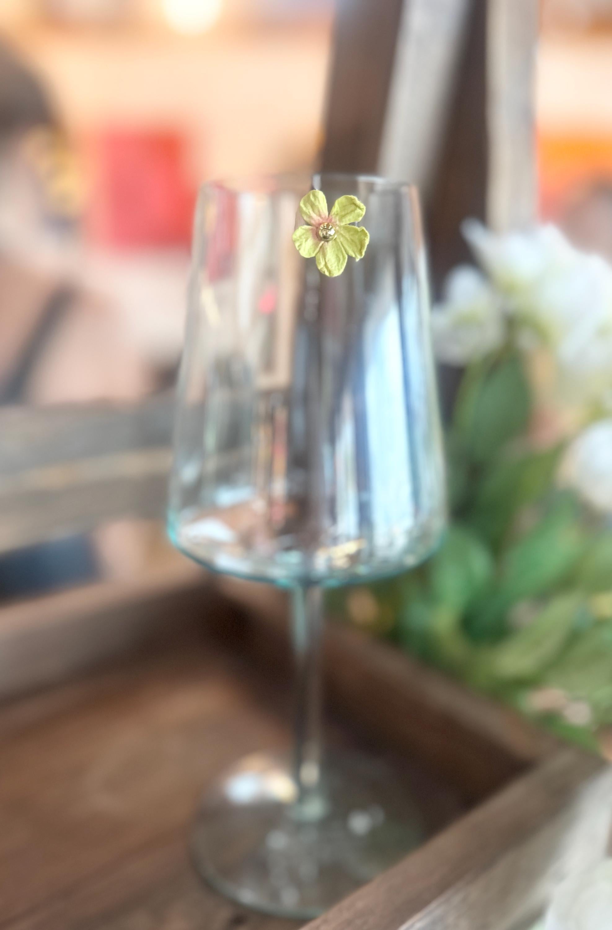 Flowers, Bling and Boots Wine Charms, Sparkling Drink Markers, Wedding Favors, Hostess Gifts, Butterfly Accent, Cowboy Boots