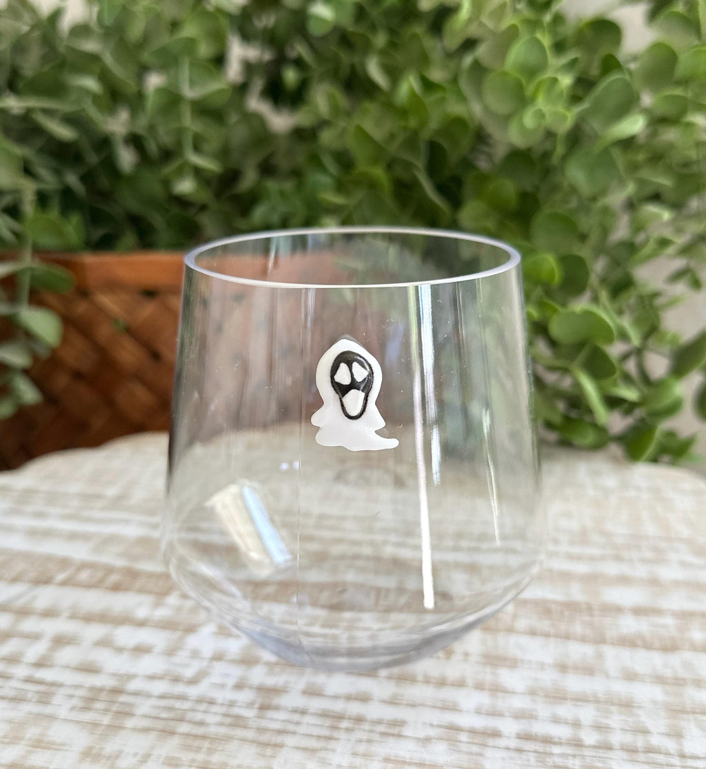 Halloween Wine Charms, Halloween Gifts, Party Favors, Halloween Drink Markers