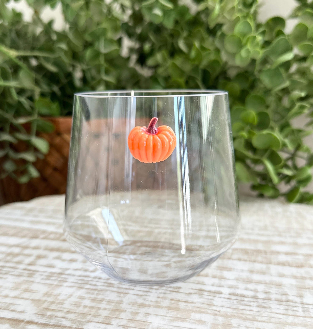 Halloween Wine Charms, Halloween Gifts, Party Favors, Halloween Drink Markers